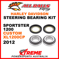 22-1032 HD Sportster 1200 Custom XL1200CP 2012 Steering Head Stem Bearing Kit