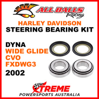 22-1032 HD Dyna Wide Glide CVO FXDWG3 2002 Steering Head Stem Bearing Kit