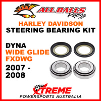 22-1032 HD Dyna Wide Glide FXDWG 2007-2008 Steering Head Stem Bearing Kit