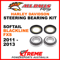 All Balls 22-1032 HD Softail Blackline FXS 2011-2013 Steering Head Stem Bearing Kit