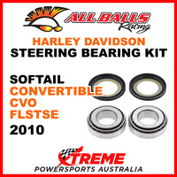 22-1032 HD Softail Convertible CVO FLSTSE 2010 Steering Head Stem Bearing Kit