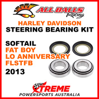 22-1032 HD Softail Fat Boy Anniversary FLSTF 2013 Steering Head Stem Bearing Kit