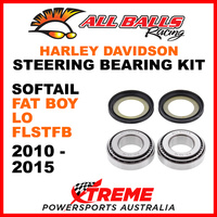 22-1032 HD Softail Fat Boy Lo FLSTFB 2010-2015 Steering Head Stem Bearing Kit