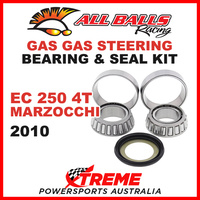 22-1056 Gas Gas EC250 EC 250 4T Marzocchi 2010 Steering Head Stem Bearing Kit