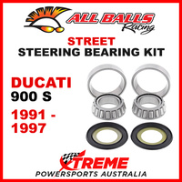 All Balls Ducati 900S 900 S 1991-1997 Steering Bearing Kit 22-1062