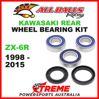 All Balls 25-1111 Kawasaki ZX6R ZX-6R 1998-2015 Rear Wheel Bearing Kit