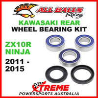 All Balls 25-1111 Kawasaki ZX-10R Ninja 2011-2015 Rear Wheel Bearing Kit