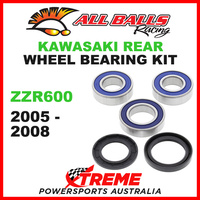 All Balls 25-1111 Kawasaki ZZR600 ZZR 600 2005-2008 Rear Wheel Bearing Kit