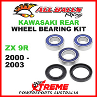 All Balls 25-1111 Kawasaki ZX-9R 2000-2003 Rear Wheel Bearing Kit