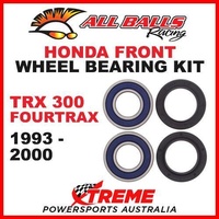 Front Wheel Bearing Kit Honda ATV TRX300 FOURTRAX 1993-2000 QUAD, All Balls 25-1112