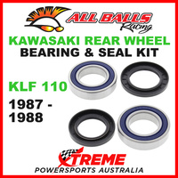 ALL BALLS 25-1114 ATV REAR WHEEL BEARING KIT KAWASAKI KLF110 KLF 110 1987-1988