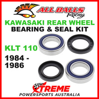 ALL BALLS 25-1114 ATV REAR WHEEL BEARING KIT KAWASAKI KLT110 KLT 110 1984-1986