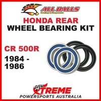 Honda CR500 1984-1986 Rear Wheel Bearing Kit MX CR 500 500R, All Balls 25-1115