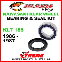 ALL BALLS 25-1118 ATV REAR WHEEL BEARING KIT KAWASAKI KLT185 KLT 185 1986-1987