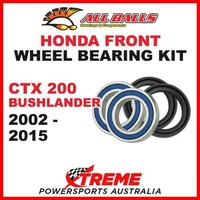 Front Wheel Bearing Kit Honda CTX200 CTX 200 Bushlander 02-2015, All Balls 25-1120