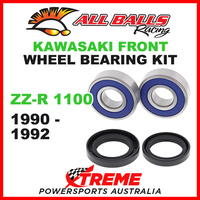 All Balls 25-1253 Kawasaki ZZ-R1100 ZZR1100 1990-1992 Front Wheel Bearing Kit