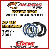 MX Rear Wheel Bearing Kit For Suzuki XF650 XF 650 FREEWIND 1997-2001, All Balls 25-1256