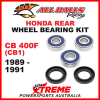 All Balls 25-1258 Honda CB400F CB 400F CB1 1989-1991 Rear Wheel Bearing Kit