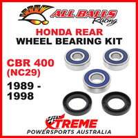 All Balls 25-1258 Honda CBR400 CBR 400 NC29 1989-1998 Rear Wheel Bearing Kit