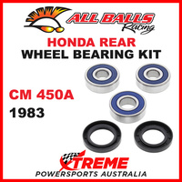 All Balls 25-1258 Honda CM450A CM 450A 1983 Rear Wheel Bearing Kit