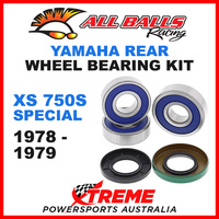 All Balls 25-1264 Yamaha XS750S Special 1978-1979 Rear Wheel Bearing Kit