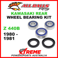 All Balls 25-1280 Kawasaki Z440B Z 440B 1980-1981 Rear Wheel Bearing Kit