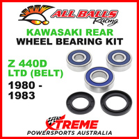 All Balls 25-1280 Kawasaki Z440D LTD Belt 1980-1983 Rear Wheel Bearing Kit