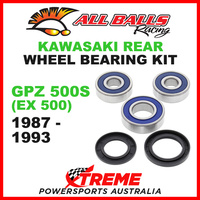 All Balls 25-1280 Kawasaki GPZ500S (EX500) 1987-1993 Rear Wheel Bearing Kit