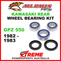 All Balls 25-1280 Kawasaki GPZ550 GPZ 550 1982-1983 Rear Wheel Bearing Kit