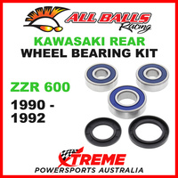 All Balls 25-1280 Kawasaki ZZR600 ZZR 600 1990-1992 Rear Wheel Bearing Kit