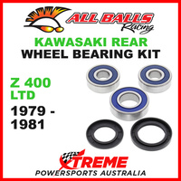 All Balls 25-1280 Kawasaki Z400 Z 400 LTD 1979-1981 Rear Wheel Bearing Kit