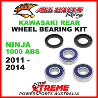 All Balls 25-1281 Kawasaki Ninja 1000 ABS 2011-2014 Rear Wheel Bearing Kit