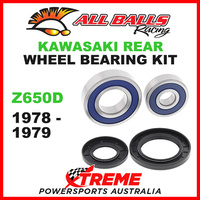 All Balls 25-1282 Kawasaki Z650D Z 650D 1978-1979 Rear Wheel Bearing Kit