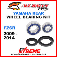 All Balls 25-1282 Yamaha FZ6R FZ 6R 2009-2014 Rear Wheel Bearing Kit