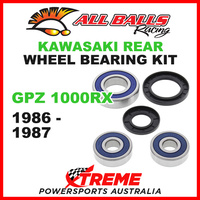 All Balls 25-1285 Kawasaki GPZ1000RX GPZ 1000RX 1986-1987 Rear Wheel Bearing Kit