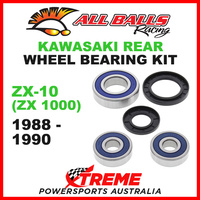 All Balls 25-1285 Kawasaki ZX-10 (ZX1000) 1988-1990 Rear Wheel Bearing Kit