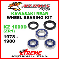 All Balls 25-1286 Kawasaki KZ1000D (ZR1) 1978-1980 Rear Wheel Bearing Kit