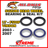 ALL BALLS 25-1293 ATV REAR WHEEL BEARING KIT For Suzuki LT-F500F VINSON 2003-2007