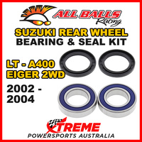 ALL BALLS 25-1293 ATV REAR WHEEL BEARING KIT For Suzuki LT-A400 EIGER 2WD 2002-2004