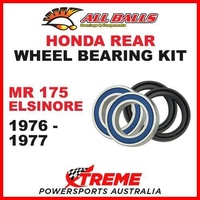 Honda MR175 1976-1977 Rear Wheel Bearing Kit MX MR 175 ELSINORE, All Balls 25-1306