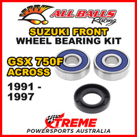 All Balls 25-1309 For Suzuki GSX250F Across 1991-1997 Front Wheel Bearing Kit