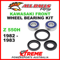 All Balls 25-1310 Kawasaki Z550H 1982-1983 Front Wheel Bearing Kit