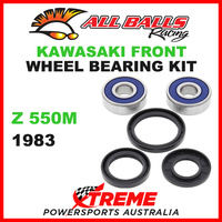 All Balls 25-1310 Kawasaki Z550M 1983 Front Wheel Bearing Kit