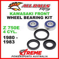 All Balls 25-1310 Kawasaki Z750E Four Cylinder 1980-1983 Front Wheel Bearing Kit