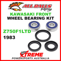 All Balls 25-1310 Kawasaki Z750F1LTD Z750F1 LTD 1983 Front Wheel Bearing Kit