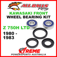 All Balls 25-1310 Kawasaki Z750H LTD 1980-1983 Front Wheel Bearing Kit