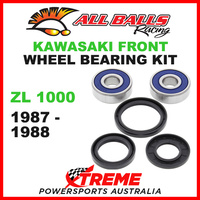 All Balls 25-1310 Kawasaki ZL1000 ZL 1000 1987-1988 Front Wheel Bearing Kit