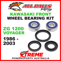 All Balls 25-1310 Kawasaki ZG1200 Voyager 1986-2003 Front Wheel Bearing Kit