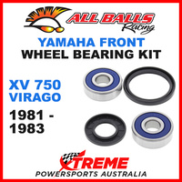 All Balls 25-1316 Yamaha XV750 Virago 1981-1983 Front Wheel Bearing Kit