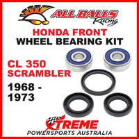 25-1319 Honda CL350 CL 350 Scrambler 1968-1973 Front Wheel Bearing Kit